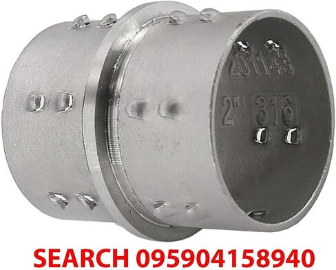 2" OD Brushed Stainless Steel 316 Grade Tube - 72" Long - 16 Gauge (Custom Order) in Kuwait