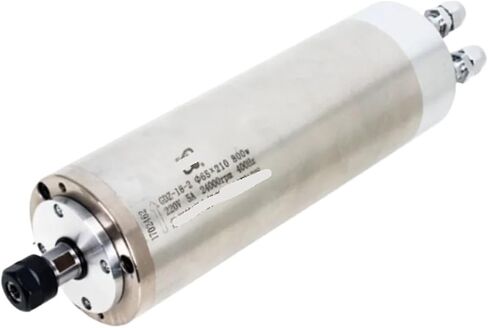 800W electric water-cooled spindle GDZ-18-2 220V 65MM diameter 210MM length 4 bearings in Saudi Arabia