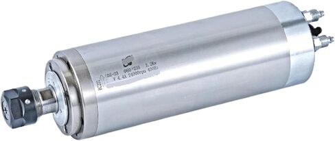 2.2KW 220V 380V Water-Cooled Spindle Motor 3/4 Bearing ER20 Diameter 80mm GDZ-23 GDZ-23-2(380V,2.2KW 4 Bearing) in Saudi Arabia