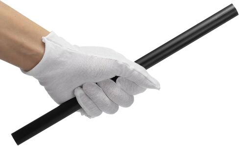 MECCANIXITY Black Round ABS Plastic Rods 0.6-inch Diameter and 12-inch Length Rigid Insulation Opaque Plastic Rods for DIY Craft Model Making, 2 Pack in Saudi Arabia