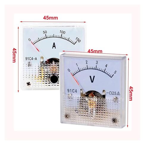 91C4 Ampere Meter 45X45MM(0-50A) in Kuwait