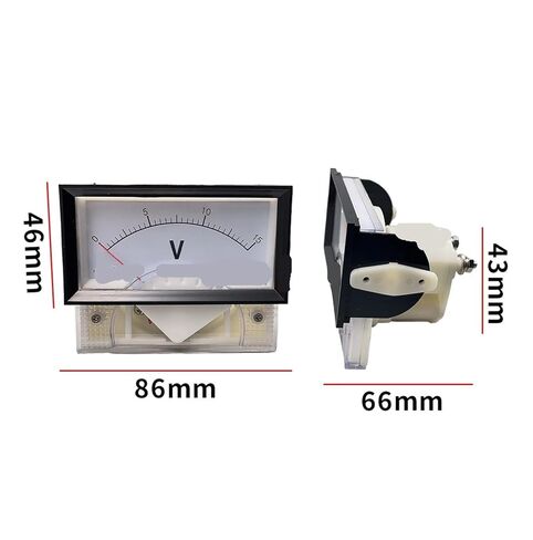1PCS مقياس التناظرية المباشر ، 69C17-V ، 85 × 46 مم (100 فولت) in Kuwait