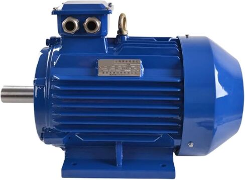 asynchronous motor YE2-280S-4 Three phase asynchronous motor 380v 50hz 75kw 1480rpm blue body B3 horizontal in Saudi Arabia