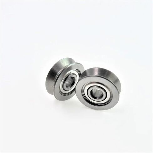 50/100pcs V624ZZ V624 624W 4x13x6mm V Groove Ball Bearing Roller Wheel for Guide Track 4 * 13 * 6mm(Carbon Steel,50Pcs) in Saudi Arabia