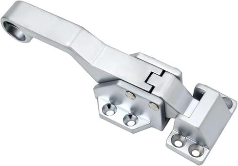 Refrigerator Door Lock, Refrigerator Handle Refrigerator Door Lock Hinge Oven Handle Hinge Handle Linkage Lock 1Pcs(with a Lock) in Saudi Arabia
