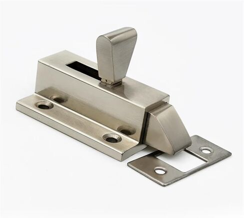 Zinc Alloy Press-Type Automatic Equipment Door Lock Impact-Type Door Lock Push-in That Locks The Latch Pull to Open The Door Pi 1Pcs in Saudi Arabia