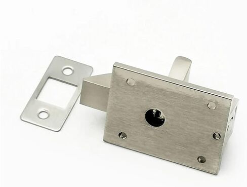 Zinc Alloy Press-Type Automatic Equipment Door Lock Impact-Type Door Lock Push-in That Locks The Latch Pull to Open The Door Pi 1Pcs in Saudi Arabia