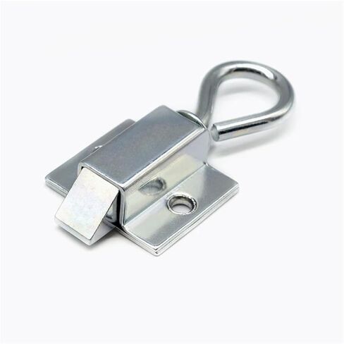 DK634 LATCH LOCK CABINET LOCK LRON HASP push-push type box box boats door boatch buckle ring 1pcs (forward) in Saudi Arabia