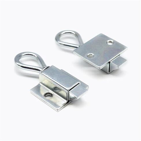 DK634 LATCH LOCK CABINET LOCK LRON HASP push-push type box box boats door boatch buckle ring 1pcs (forward) in Saudi Arabia
