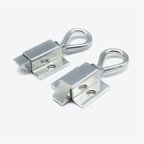 DK634 LATCH LOCK CABINET LOCK LRON HASP push-push type box box boats door boatch buckle ring 1pcs (forward) in Saudi Arabia