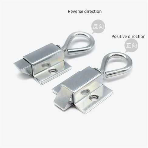 DK634 LATCH LOCK CABINET LOCK LRON HASP push-push type box box boats door boatch buckle ring 1pcs (forward) in Saudi Arabia