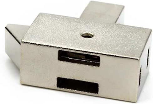 DK637 Press-Type Latch Zinc Alloy Lock Cabinet Latch Open-Pack Button Push-Pull Box Automatic Latch 1Pcs(Reverse) in Saudi Arabia