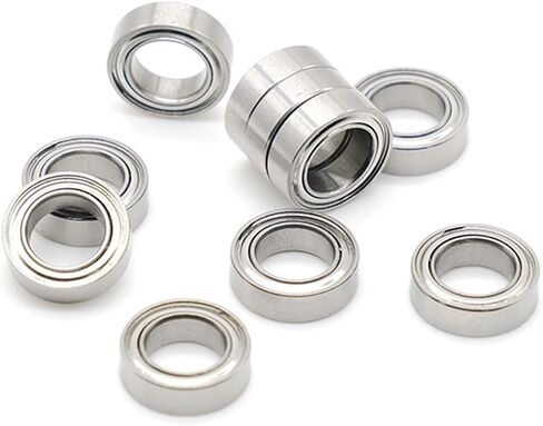 10Pcs SMR106ZZ ABEC-7 6x10x3mm Stainless Steel Ball Bearing Miniature MR106 RC Model Bearings in Saudi Arabia