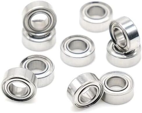 10pcs الفولاذ المقاوم للصدأ SMR74 ABEC-9 4X7X2 4X7X2 in Saudi Arabia