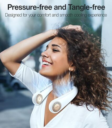 Torras 2025 Coolify 2s Dear Fan ، 3 طراز ، 3-28 ساعة عمر البطارية الممتدة ، مراوح الرقبة التي تهب الهواء البارد ، مكيف هواء الرقبة ، مروحة رقبة التبريد للعمل ، المشي لمسافات طويلة ، السفر. هدايا لزوج الأب الأب ، الأسود in Kuwait