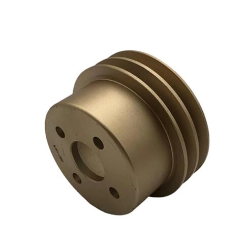 Excavator Accessories Water Pump Pulley Engine for Water Pump Pulley for SK200-6/6D34 Double Slot Make Smaller in Saudi Arabia