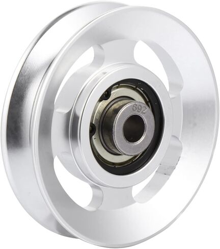 Balacoo 2pcs قشر بكرة ألومنيوم وخلفية العصي مرفقات السحب البكرة الصالة الرياضية ، SilverX2pcs in Kuwait