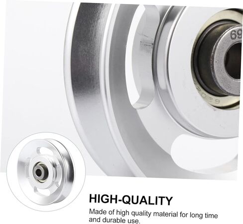 Balacoo 2pcs قشر بكرة ألومنيوم وخلفية العصي مرفقات السحب البكرة الصالة الرياضية ، SilverX2pcs in Kuwait