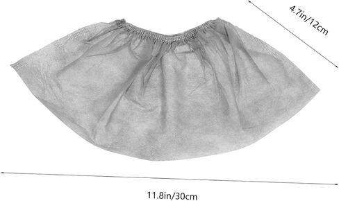 Cabilock 100Pcs Non Woven Shoe Covers Thicken Home Shoes Case Comfortable Overshoes Slip Practical for Dentists Builders Indoor Use in Saudi Arabia