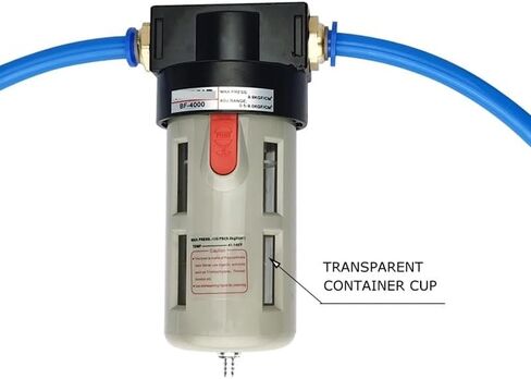 1 PCS BF4000 1/2 '' Air Source Treatment Pneumatic Component Filter Filter Filter Separator Failter Filter (BF4000 PC10-04) in Saudi Arabia