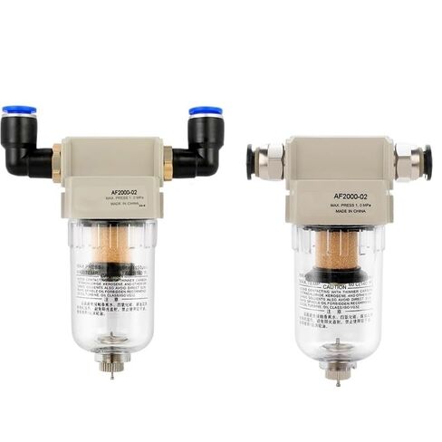 AF2000-02 1/4 Air Pump Compressor Filter Pneumatic Universal Oil Catch Tank Can Out Impurities Water Separator Compressed(AF w PMSM20) in Saudi Arabia