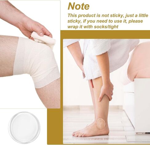 4Pcs Hockey Ankle Gel Pads, Thicker Ankle Protector for Shoes, Non-Slip Gel SEBS Skate Guards Ankles Pads, Hockey Foot Ankles Gels Pad Protector Accessories for Ice Skating Riding Hiking Ski in Saudi Arabia