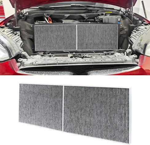 4pcs Air Filter Compatible with Tesla Model Y Cabin Air Filter HEPA Air Intake Filter Replacement with Activated Carbon for 2019-2026 Model Y Accessories Fit Model Y 2025 Refresh in Kuwait