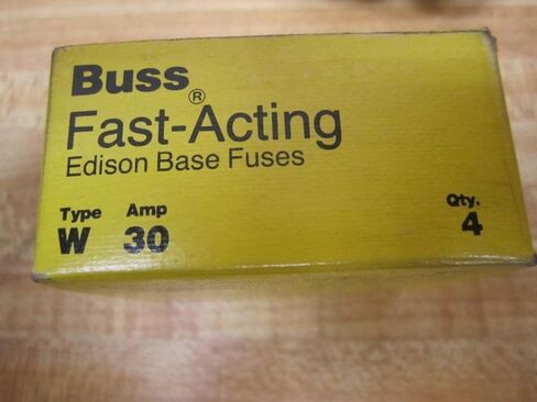 Bussmann W-30 Plug Fuse W30 (حزمة 4) in Saudi Arabia