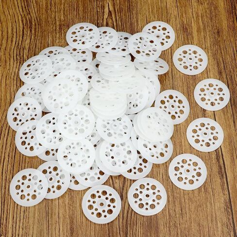 Qwork 500 PCs غسالات بلاستيكية ، وغسالات انتشار الحمل 45 ملم لتثبيت ودعم الألواح والملاءات الصلبة in Saudi Arabia