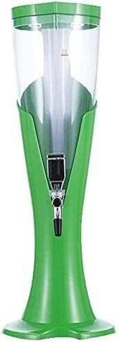 Beer Drinks Dispenser Beer Dispenser with Detachable Ice Chamber Ice Tube, 3-Liter, Perfect for Use in Gatherings, Homes, Bars, and Beverage Dispensers Home Bar Cask Ale Dispenser(Gold) in Saudi Arabia