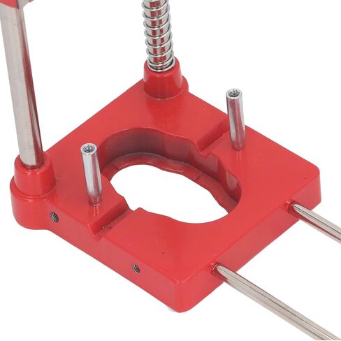 Fockety Woodworking Drill Locator, Portable Adjustable Drill Attachment with Keyed Chuck and Tapered Depth Control for Handcrafting, Furniture Making, Woodworking in Saudi Arabia