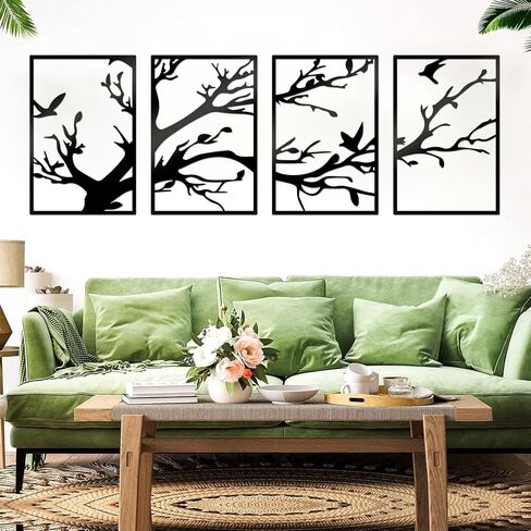 cape leadwort 3Pcs Tree of Life Wall Art, Metal Tree Life Wall Decor, Tree of Life Wall Hanging, Family Tree Wall for Bathroom Kitchen Living Room Bedroom in Kuwait