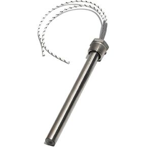 BIRAN M16*200mm G1/2 20mm Thread Cartridge Heater 60V/72V Single-Ended Heating Tube 200-1000W for Heating Rods Without nut(M16x200mm 60V 500W) in Saudi Arabia