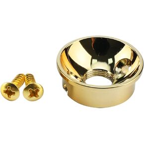 Electric Guitar Jack Plate Zinc Alloy Metric Thread Input Jackplate Electrosocket Output Jack Plate Compatible with Fender Telecaster Tele Style Electric Guitar Replacement Parts Black in Kuwait