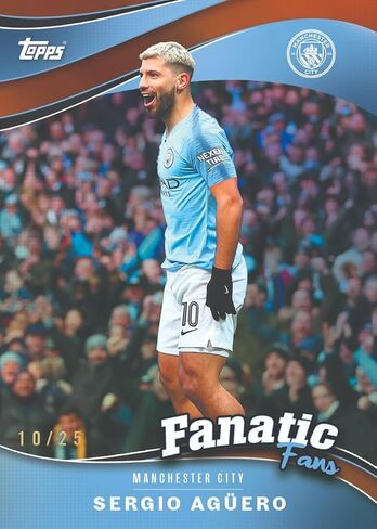 Topps Trading Cards - مجموعة المعجبين Manchester City Season 2024/2025. تشمل 28 بطاقة العلاقات العامة. Box -Football Trading Cards. in Saudi Arabia