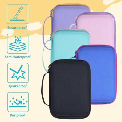 Case Compatible with SCRIB3D P1 Advanced / MYNT3D Super Professional Printing / 3Doodler Flow / PIKA3D PRO 3D Printing Pen (Teal + Pink) in Kuwait