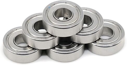 10pcs S697zz 7x17x5 مم محامل كرة مقاوم للصدأ من الفولاذ المقاوم للصدأ AISI440C in Saudi Arabia