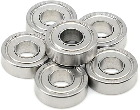 10pcs S697zz 7x17x5 مم محامل كرة مقاوم للصدأ من الفولاذ المقاوم للصدأ AISI440C in Saudi Arabia