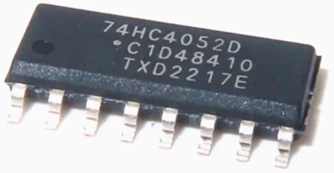 20PCS 74HC4052D SMD SOP16 Dual 4-Channel Analog Multiplexer in Saudi Arabia