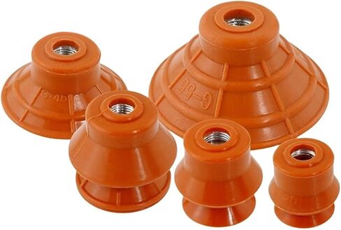 1PCS LX Series LX-10/15/20/25/35/45/45/55/55 ORANGEL Double Layer Silicone Cup Tuction Cup (LX-55 Oneer) in Kuwait
