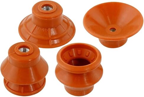 1PCS LX Series LX-10/15/20/25/35/45/45/55/55 ORANGEL Double Layer Silicone Cup Tuction Cup (LX-55 Oneer) in Kuwait