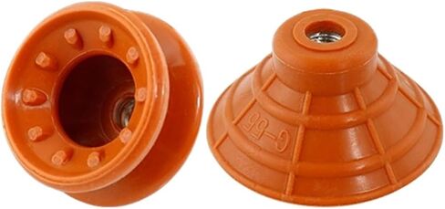 1PCS LX Series LX-10/15/20/25/35/45/45/55/55 ORANGEL Double Layer Silicone Cup Tuction Cup (LX-55 Oneer) in Kuwait