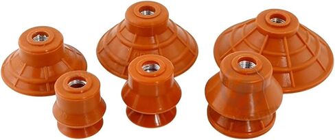 1PCS LX Series LX-10/15/20/25/35/45/45/55/55 ORANGEL Double Layer Silicone Cup Tuction Cup (LX-55 Oneer) in Kuwait