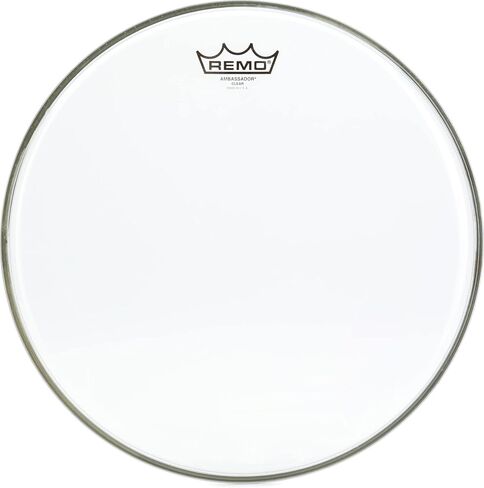 Remo Ambassador Clear Batter Drumhead - 14 inch (2-pack) Bundle in Saudi Arabia