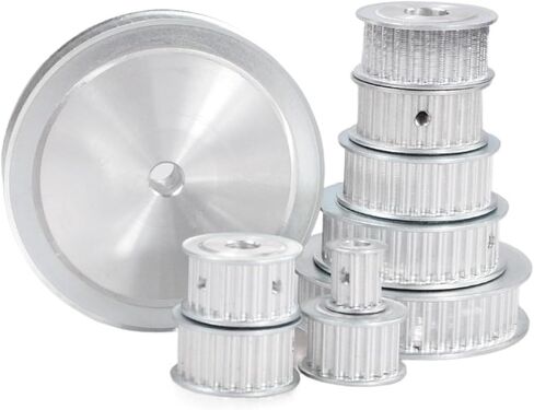 1Pcs 5M Type 30T Pulley Inner Bore 6/6.35/8/10/12/12.7/14/15/16/17/20/22/24mm 30Teeth 5mm Pitch 16/21mm HTD Belt Pulley(6mm,1PC_for Belt Width 20MM) in Saudi Arabia