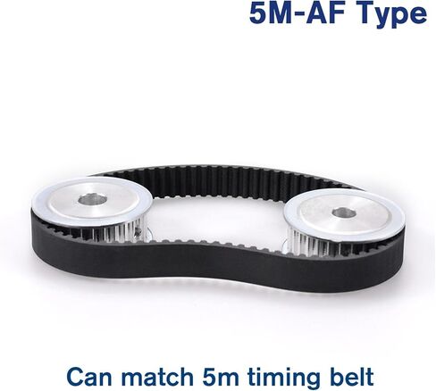 1Pcs 5M Type 30T Pulley Inner Bore 6/6.35/8/10/12/12.7/14/15/16/17/20/22/24mm 30Teeth 5mm Pitch 16/21mm HTD Belt Pulley(6mm,1PC_for Belt Width 20MM) in Saudi Arabia