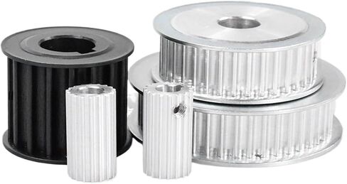 48 Teeth HTD5M Pulley Bore 8/10/12/14/15/16/17/18/19/20/22/24/25/28mm for Width 15/20mm 5mm Pitc HTD5M 48T AF(12mm,1PC_for Belt Width 15MM) in Saudi Arabia