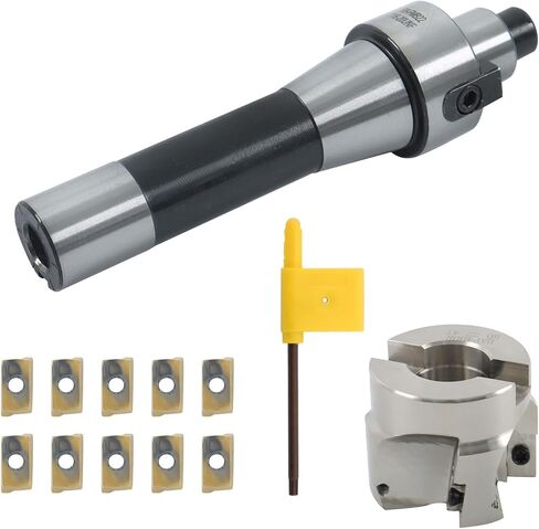 CNC Lather End Milling Cutter Shank Indexable End Mill MT2-FMB22 Fit for Milling CNC Machine Tools in Saudi Arabia