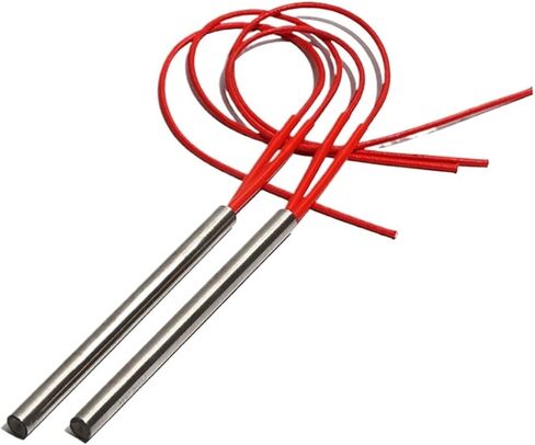 Biran 14x140mm 14x145mm 14x150mm 14x155mm 14x160mm عنصر تسخين خرطوشة 380V/220V/110V 490W-560W طول السلك 30 سم 5pcs/Lot (220 فولت ، 560w 14x160mm) in Saudi Arabia