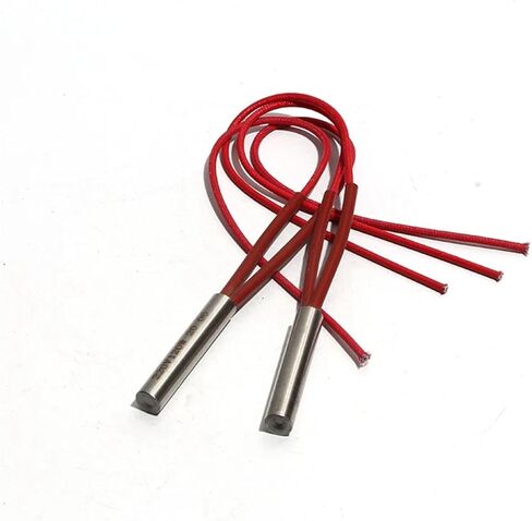 Biran 14x140mm 14x145mm 14x150mm 14x155mm 14x160mm عنصر تسخين خرطوشة 380V/220V/110V 490W-560W طول السلك 30 سم 5pcs/Lot (220 فولت ، 560w 14x160mm) in Saudi Arabia
